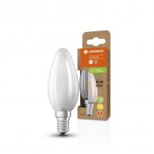 Ledvance E14 Sehr effiziente LED Kerzenlampe Classic klar 2,5W wie 40W 2700K warmweißes Licht
